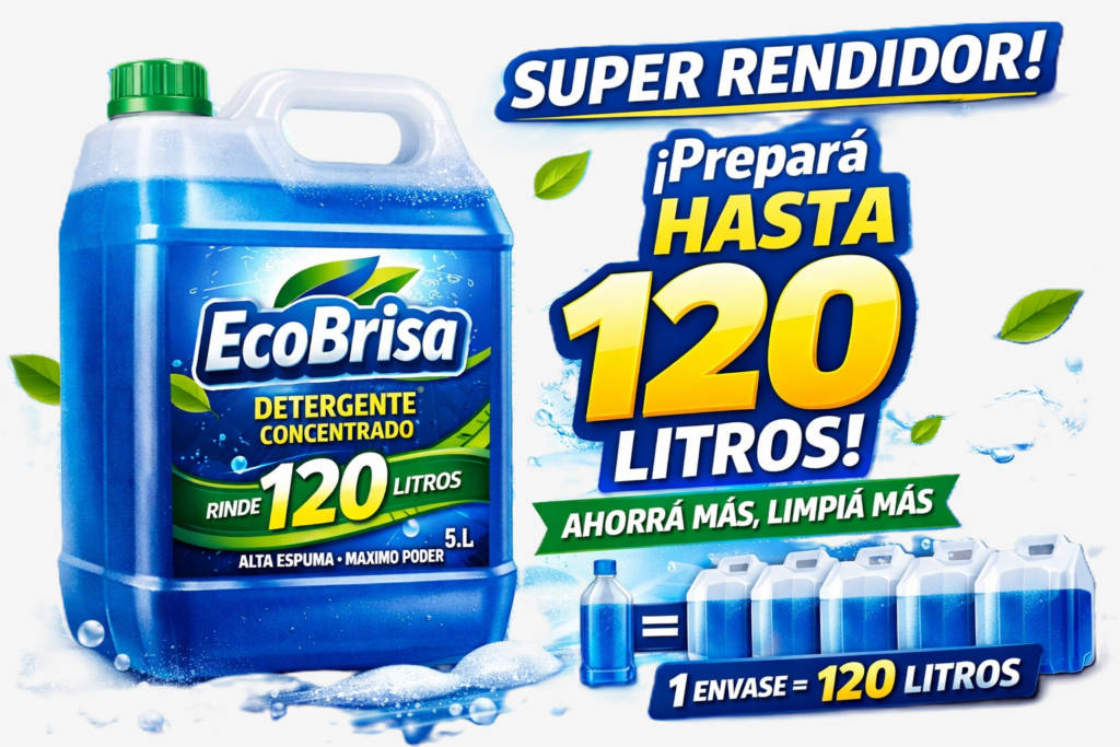 Pasta de jabón azul clásica · Rinde 120 litros